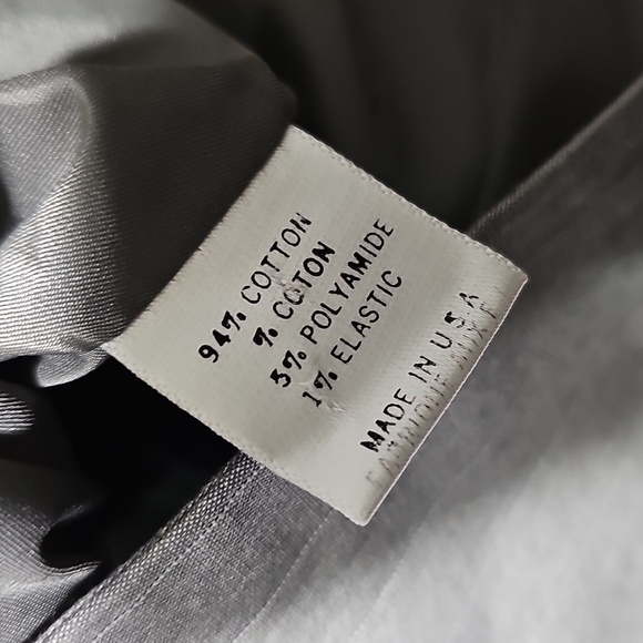 Theory Gray Pinstripe Blazer Jacket Size Small - Picture 4 of 6